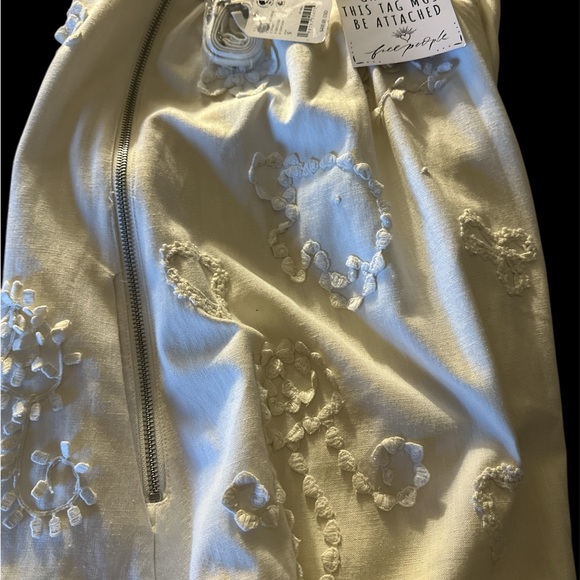 Free People She Sells Seashells Maxi Dress NWT Coastal Boho Resort Beachy - Picture 6 of 6